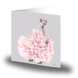 Cards by Jojo - Prima Ostrich - Stort kort
