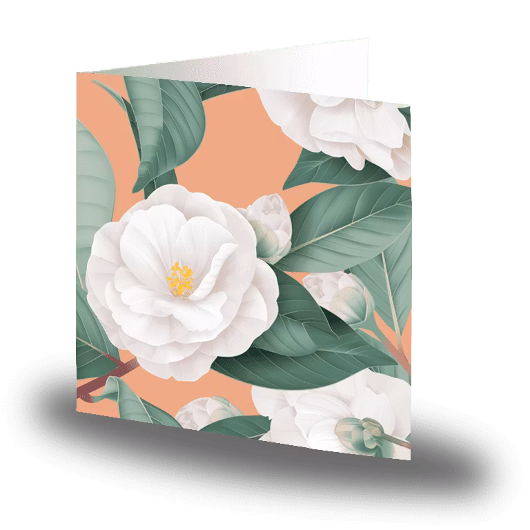 Cards by Jojo - Kamelia - Stort kort