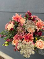 Buketten - Lyx - Aprikos, rosa & cerise