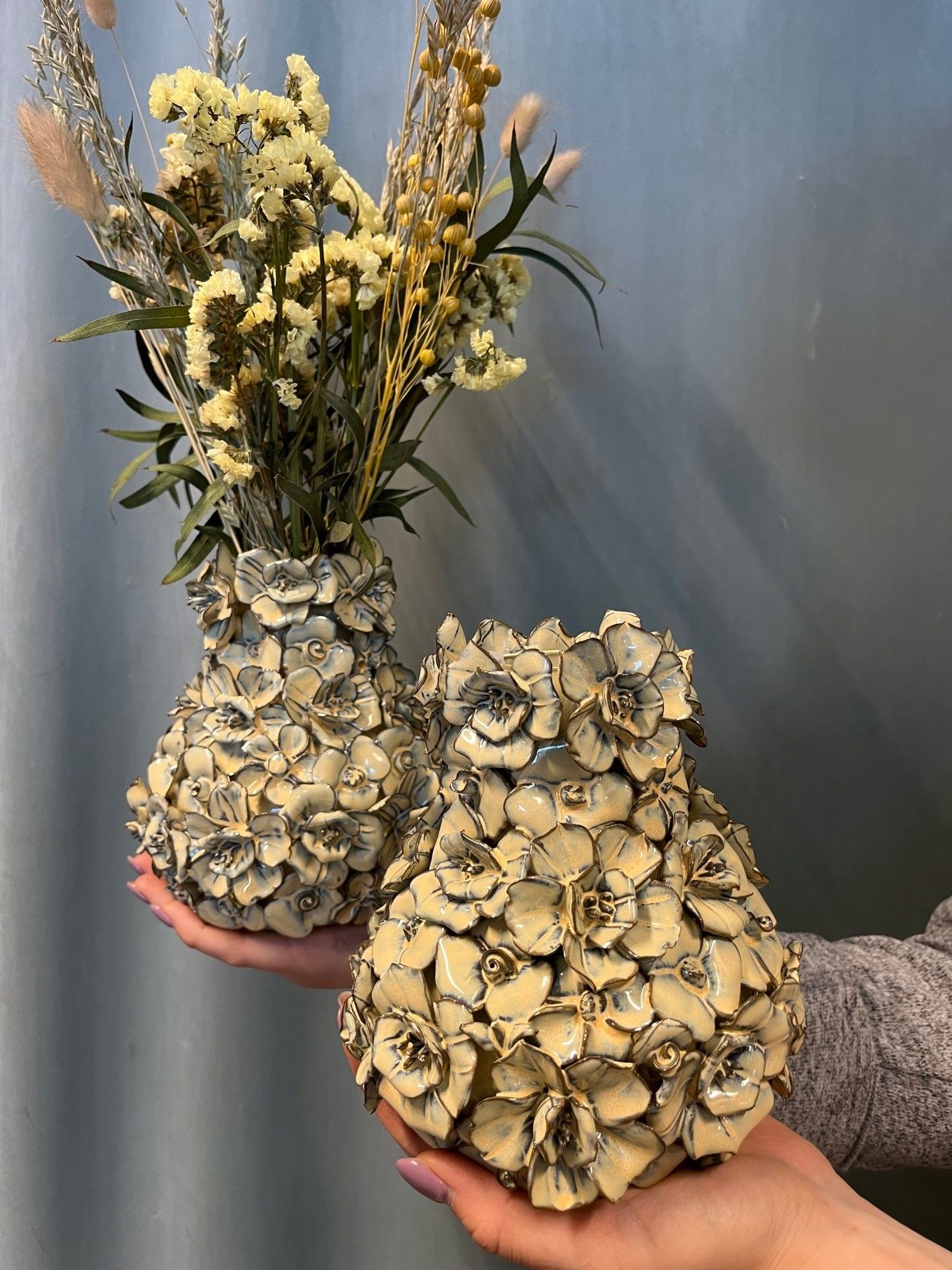 Birch Nielsen - Blomvas - Créme