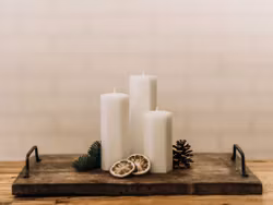 Spindelljus - Ofärgade - Blomstergården