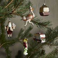 Christmas bauble - Ostrich