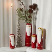 Christmas vase - Santas