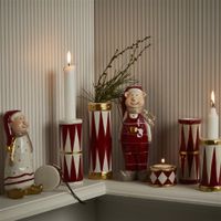 Christmas candlestick/vase - Drums
