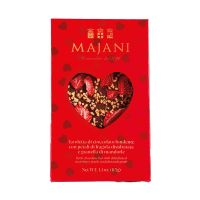 Dark chocolate with strawberry & almond