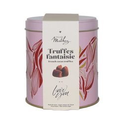 Raspberry truffle gift box