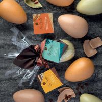 Chocolate eggs – Peanut, Pistachio and Tiramisú