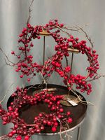 Wreath made of art material