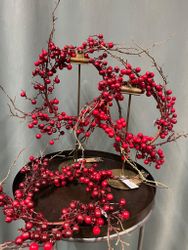 Wreath made of art material