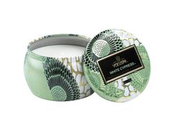 Voluspa Mini Tin Candle Candle - White Cypress
