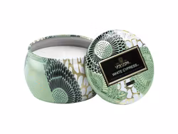 Voluspa Mini Tin Candle Candle - White Cypress