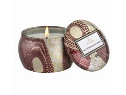 Voluspa Mini Tin Candle Candle - Gilt Pomander & Hinoki