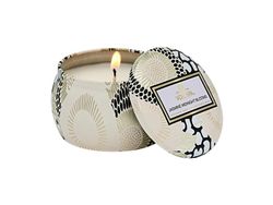 Voluspa Mini Tin Candle Candle - Jasmine Midnight Blooms