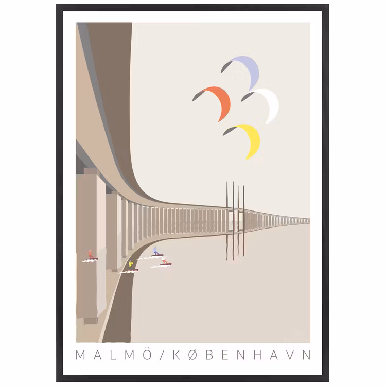 Poster Öresundsbron