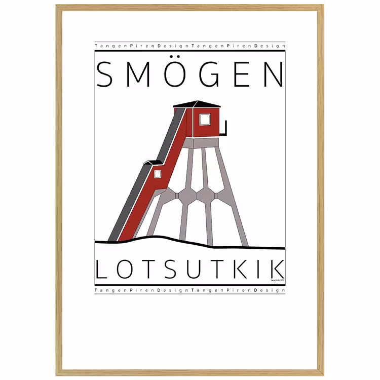 Poster Smögens Lotsutkik