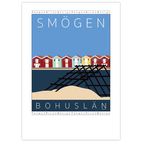 Poster Smögen med Vadbock