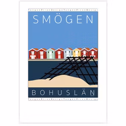 Poster Smögen med Vadbock