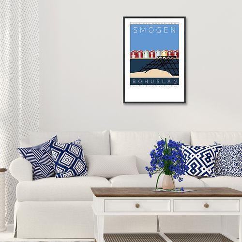 Poster Smögen med Vadbock