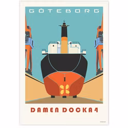 Poster Göteborg Docka 4