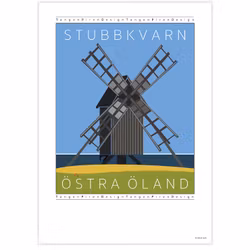 Poster Stubbkvarn Öland