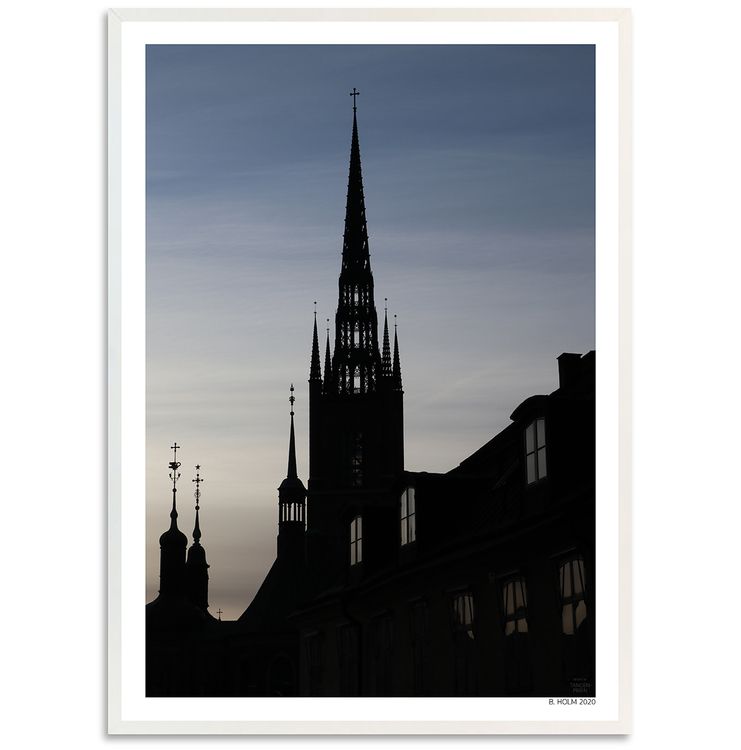Poster Riddarholmskyrkan 50x70