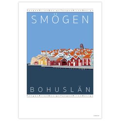 Poster Hamnen Smögen