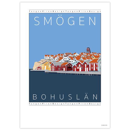 Poster Hamnen Smögen