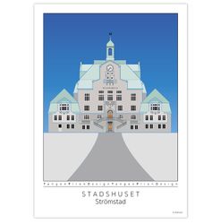 Poster Strömstads Stadshus