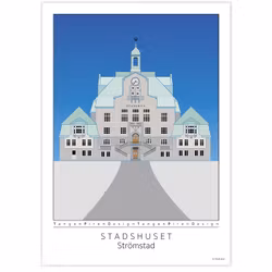 Poster Strömstads Stadshus