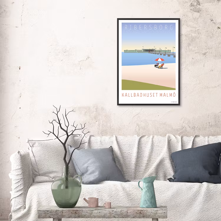 Poster Ribersborg interior