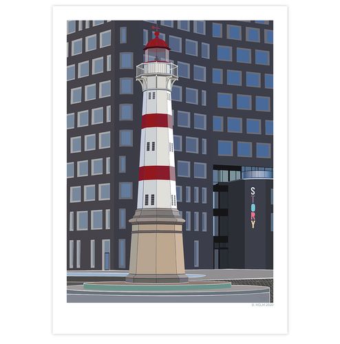 Poster Malmö Inre Fyr