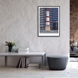 Poster Malmö Inre Fyr