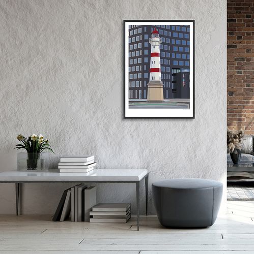 Poster Malmö Inre Fyr