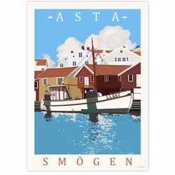 Poster Asta Smögen