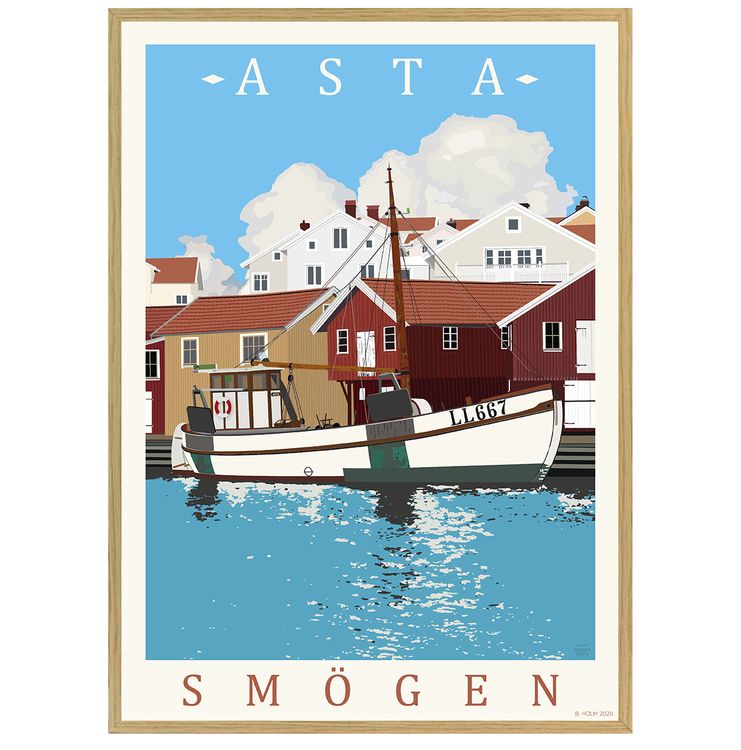 Poster Asta Smögen