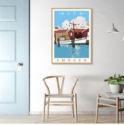 Poster Asta Smögen