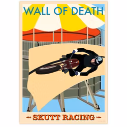 Poster Skutt Racing