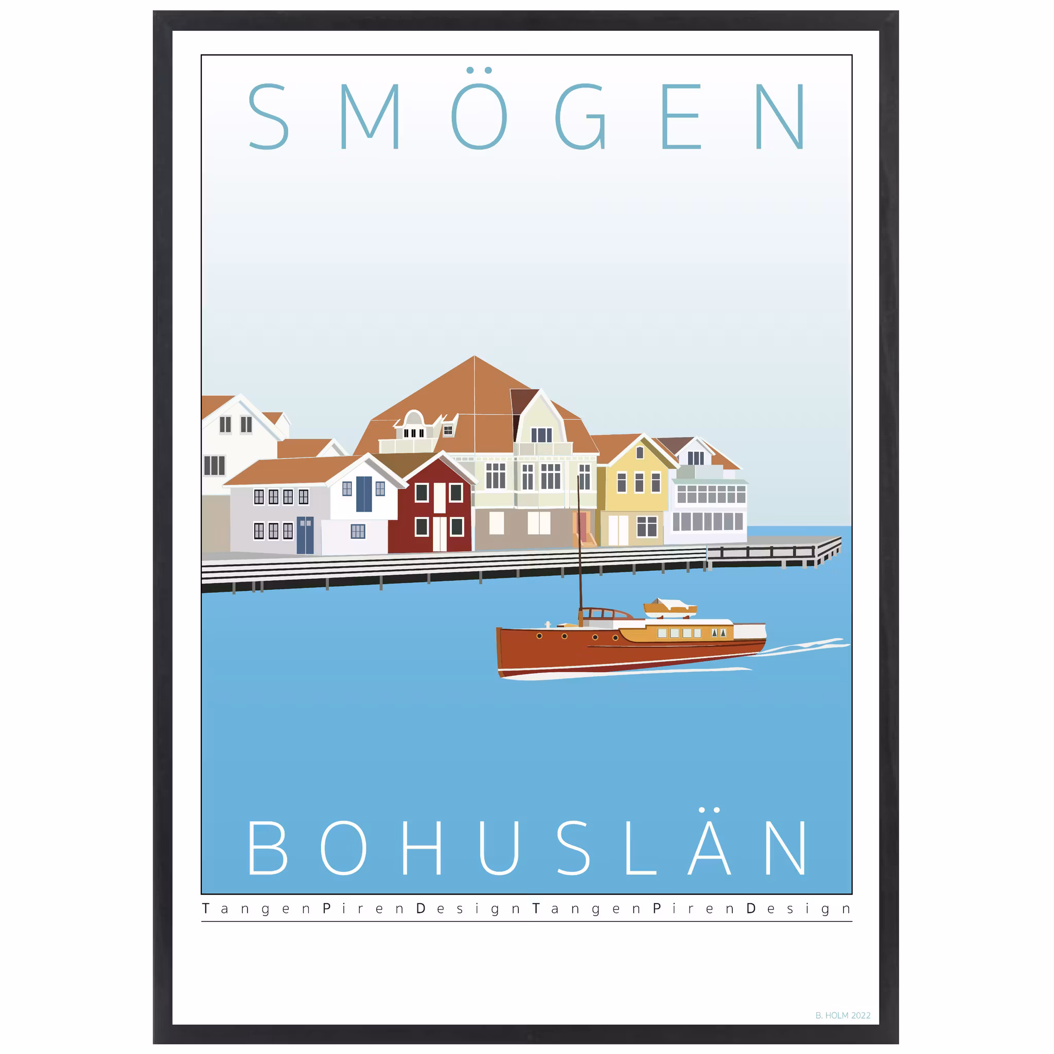 Poster Smögen Hamninlopp