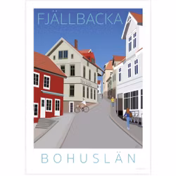 Poster Fjällbacka Galärbacken