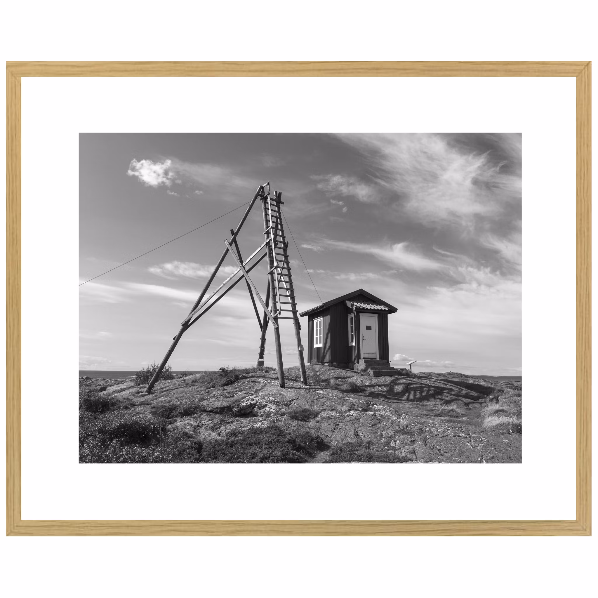 Lotsutkiken Gullholmen ekram 50x40