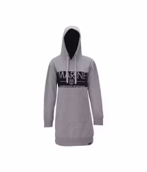 Lång hoodietröja