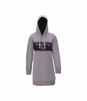 Lång hoodietröja