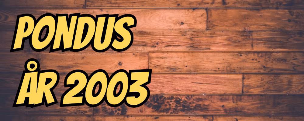 Pondus 2003 - Dippy.no