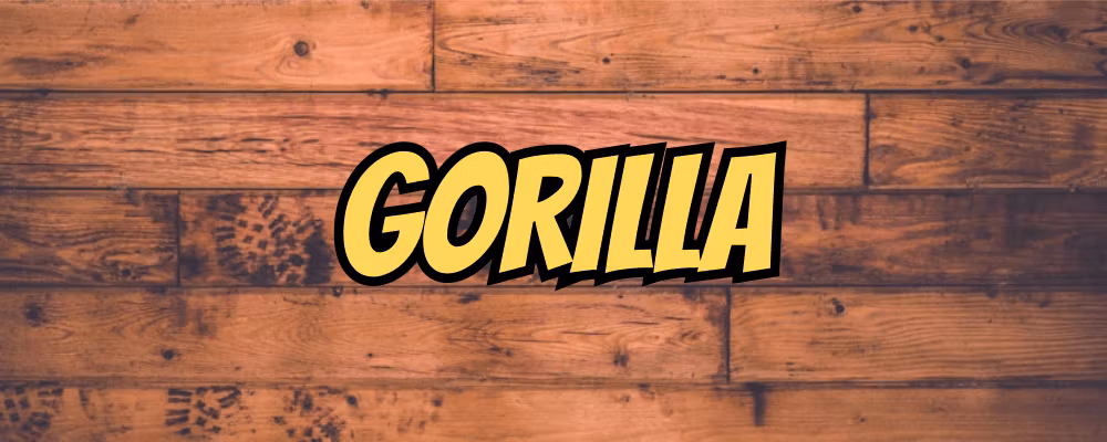 Gorilla - Dippy.no
