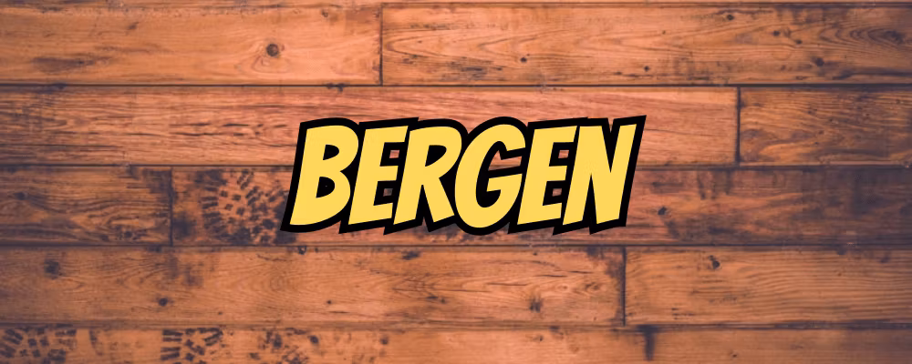 Postkort Bergen - Dippy.no
