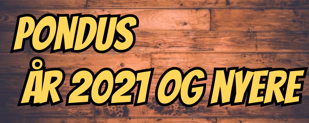 Pondus 2021 og nyere - Dippy.no