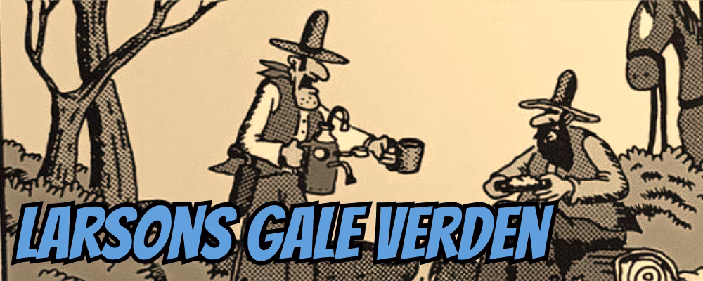 Larsons gale verden serieblader - Dippy.no
