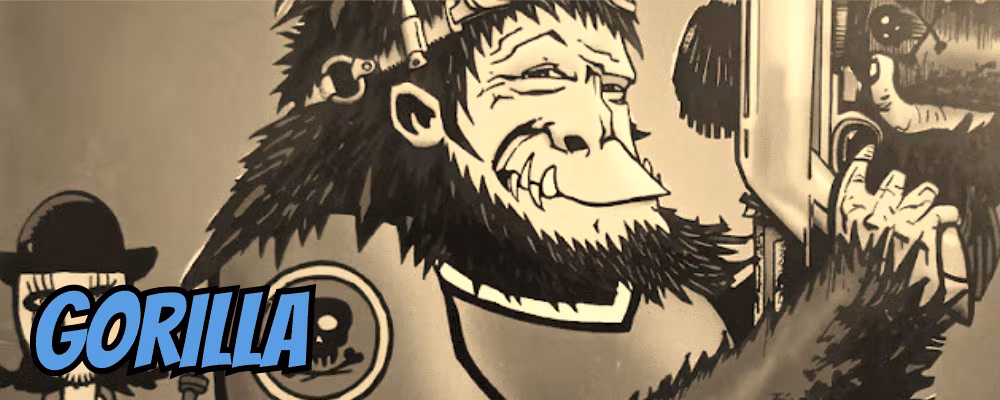 Gorilla - Dippy.no