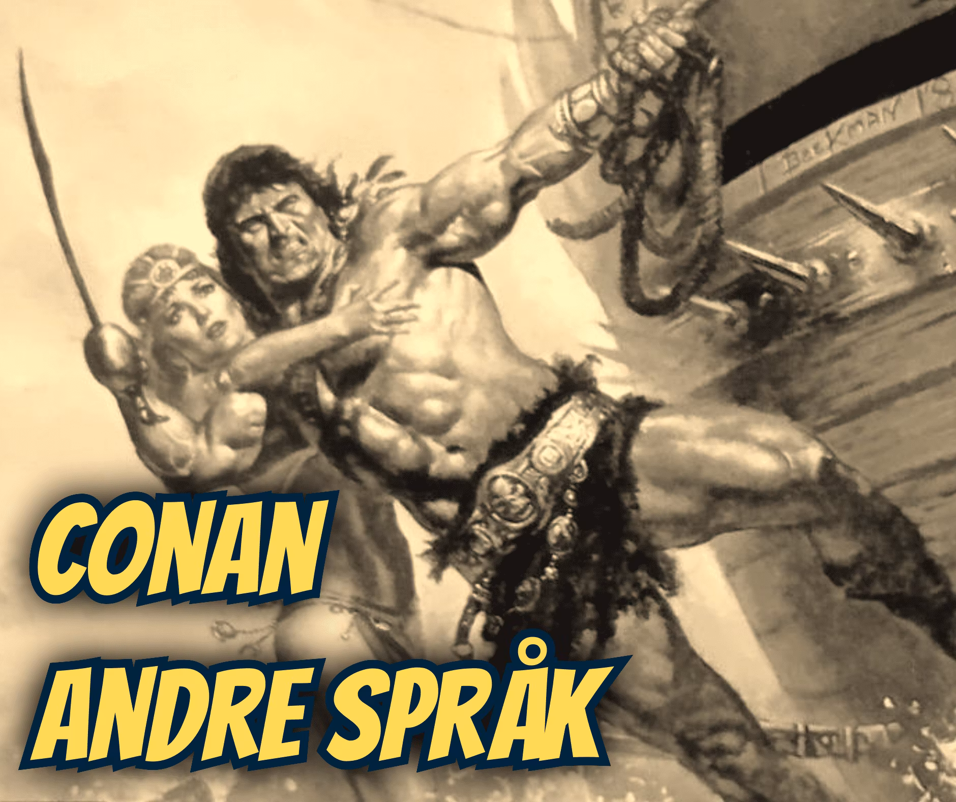 Conan andre språk - Dippy.no