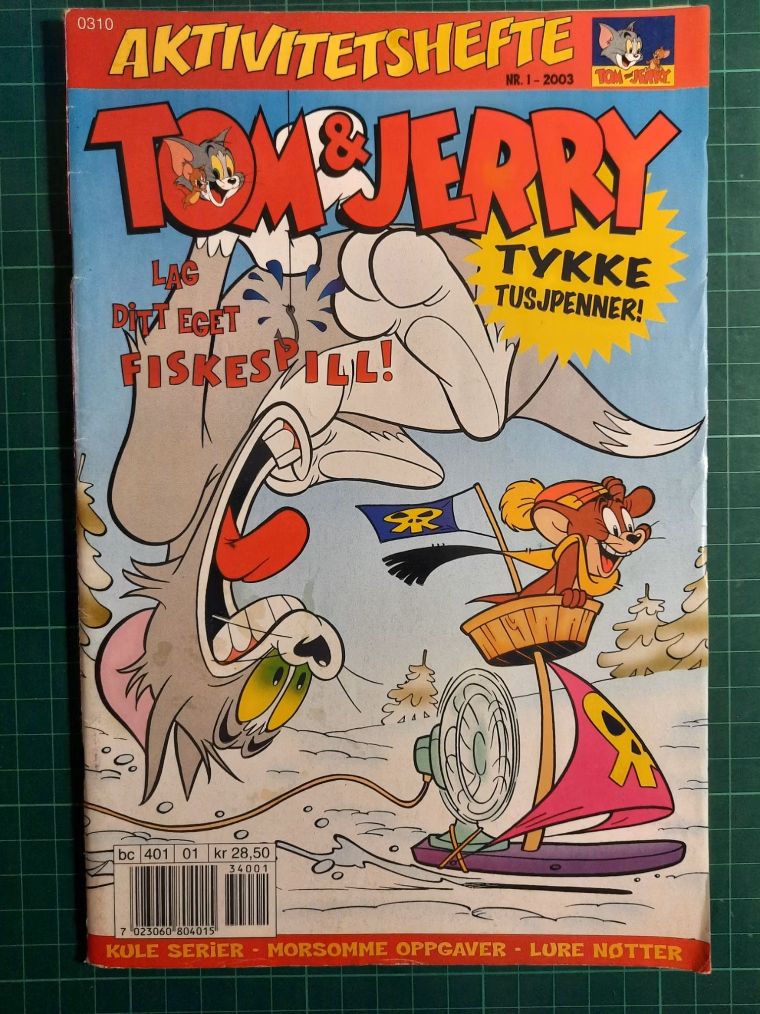 Tom og Jerry aktivitetshefte 2004 - 02